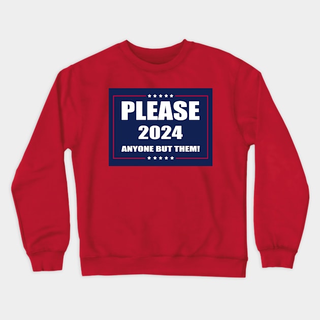 2024 Presidental Election Parody Crewneck Sweatshirt by THRILLHO